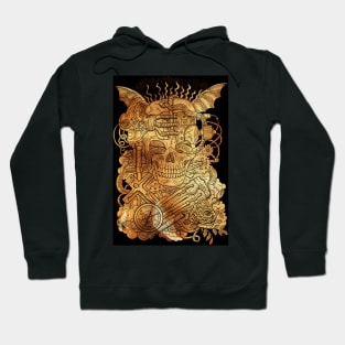 Steampunk Conjurer (version 2). Mystic and occult design. Hoodie